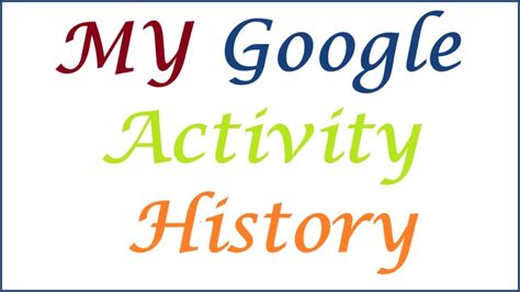 my activity.google.com history|Welcome to My Activity.